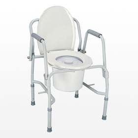 Изображение товара Кресло-туалет регулир. высоты опуск. поручни (68680/10583)