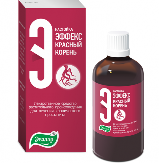 Изображение товара Эффекс красный корень настойка Эвалар 100мл