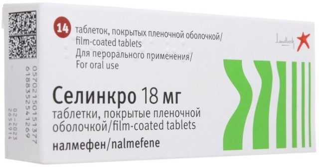 Изображение товара Селинкро таблетки покрытые оболочкой 18мг №14