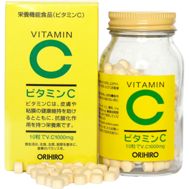 Изображение товара Орихиро Витамин С таблетки No300 - натуральный японский витамин для иммунитета и сосудов