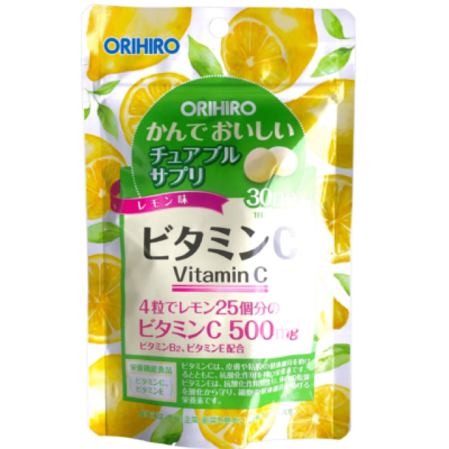 Изображение товара Орихиро Витамин С таблетки лимон №120