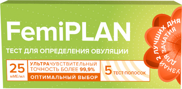 Изображение товара Фемиплан тест на овуляцию №5
