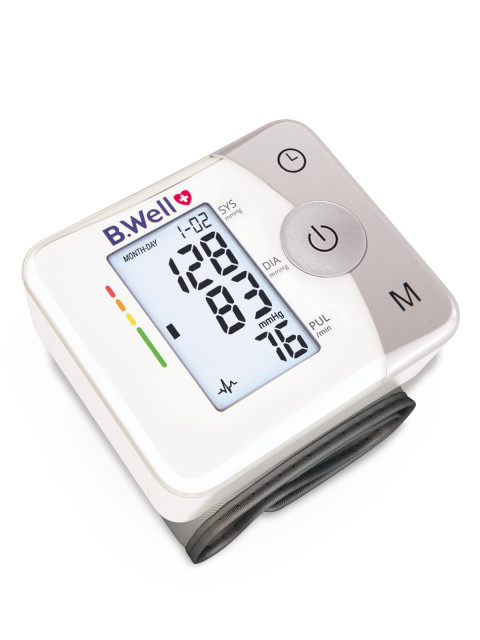 Изображение товара Автоматический тонометр для запястья MED-57 B.Well Swiss с памятью и подсветкой