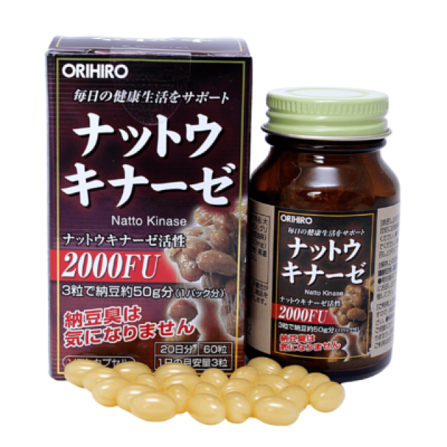 Изображение товара Орихиро Натто Киназа капсулы №60