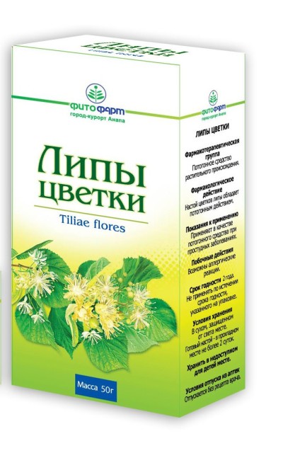 Липа цветки Фитофарм 50г купить в Москве по цене от 120 рублей