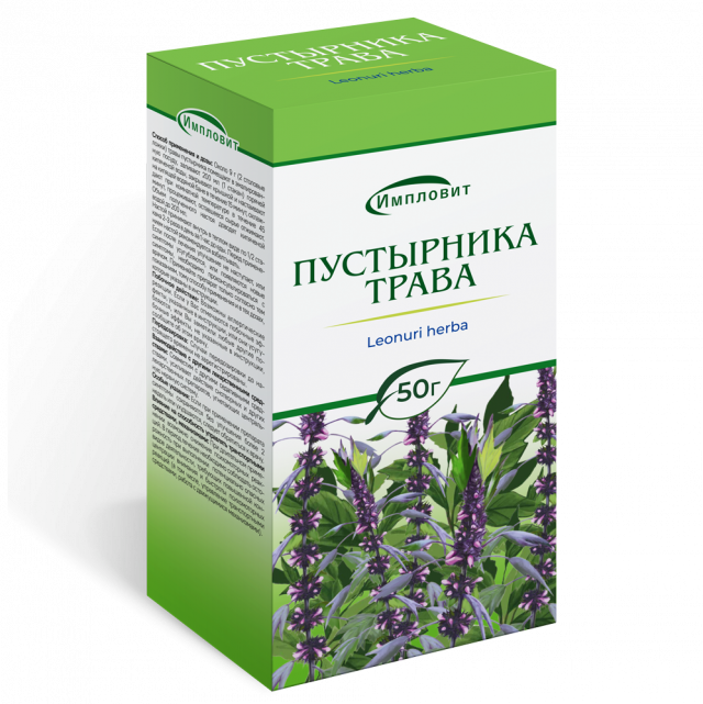 Изображение товара Пустырник трава 50г Импловит