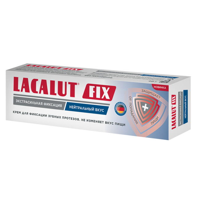Изображение товара Лакалют Фикс крем для фиксации зубных протезов нейтральный 40г