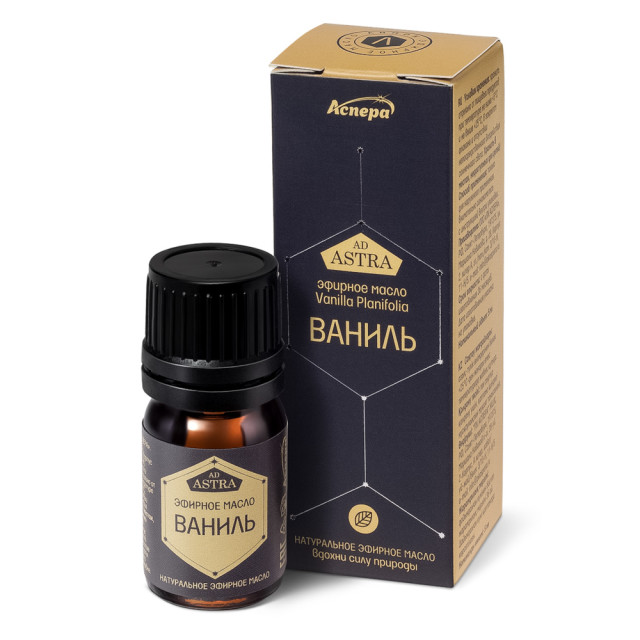 Изображение товара Масло эфирное ваниль Аспера 5мл натуральный аромат для ароматерапии и массажа