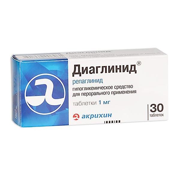 Изображение товара Диаглинид таблетки 1мг №30