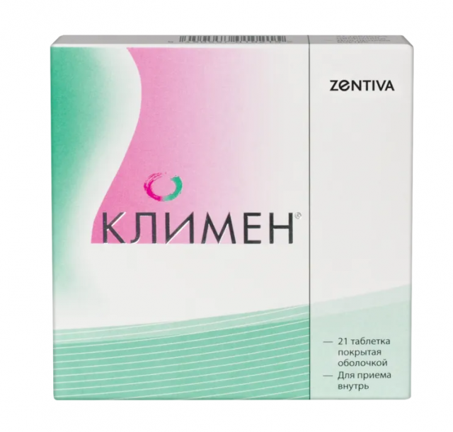 Изображение товара Климен таблетки покрытые оболочкой для заместительной гормональной терапии