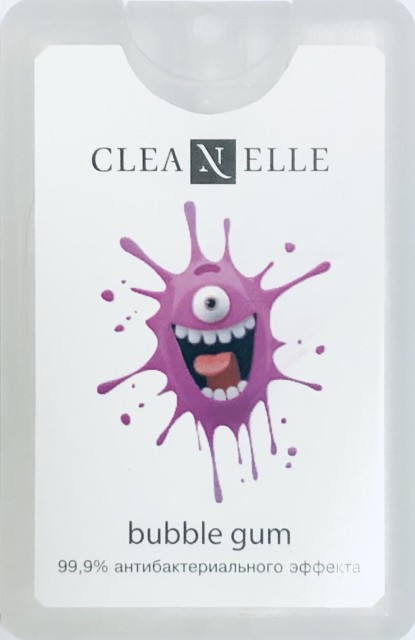 Изображение товара Спрей антибактериальный Бабл Гам 20мл Клинэлли