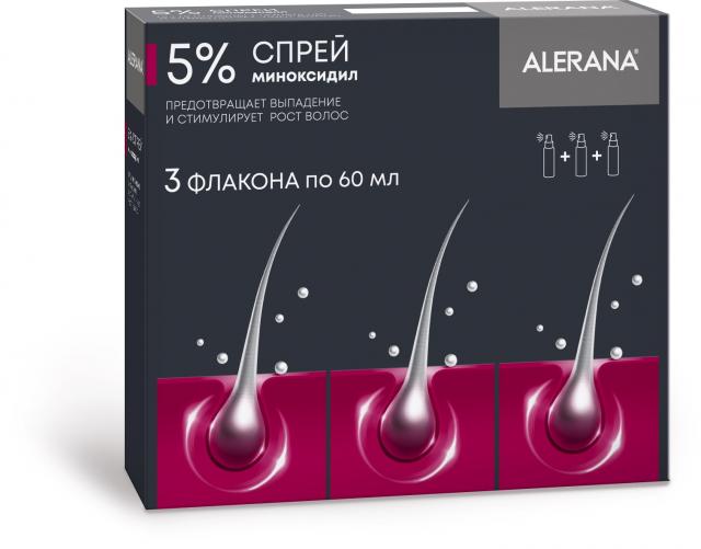 Изображение товара Алерана спрей 5% 60мл №3