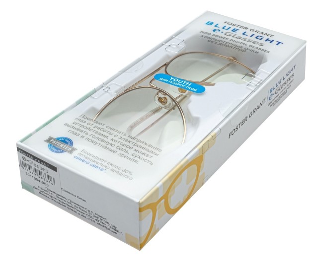 Изображение товара Очки компьютерные Foster Grant e.Glasses 5011004-000 для защиты от синего света