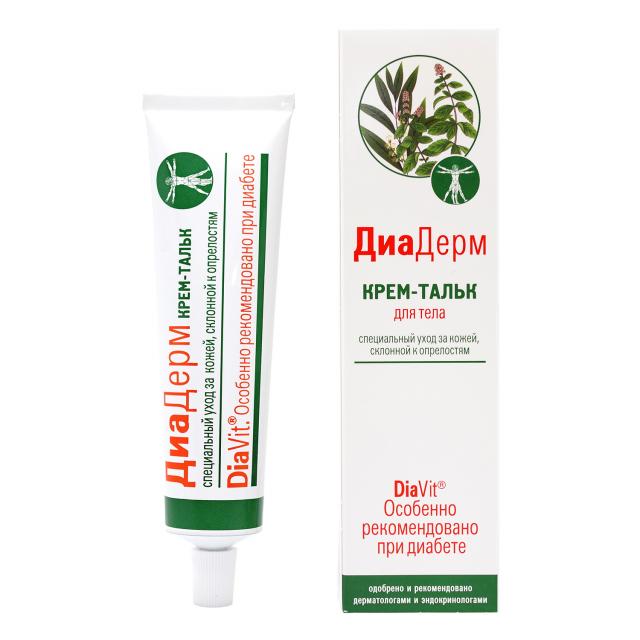 Изображение товара Крем-тальк ДиаДерм для тела с охлаждающим эффектом 75мл
