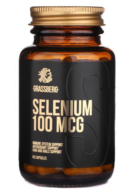Изображение товара Грассберг Селен капсулы 100мкг №60
