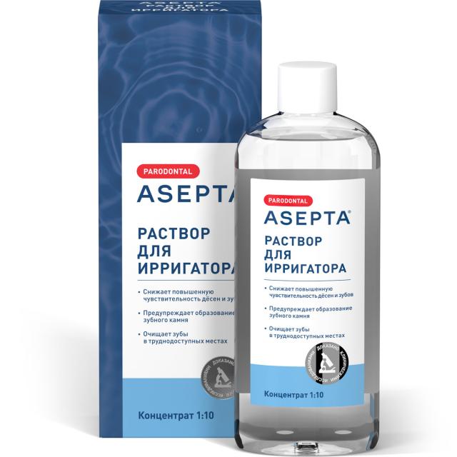 Изображение товара Асепта раствор для ирригатора 250мл