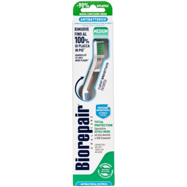 Изображение товара Биорепейр зубная щетка изогнутая Комплексная защита