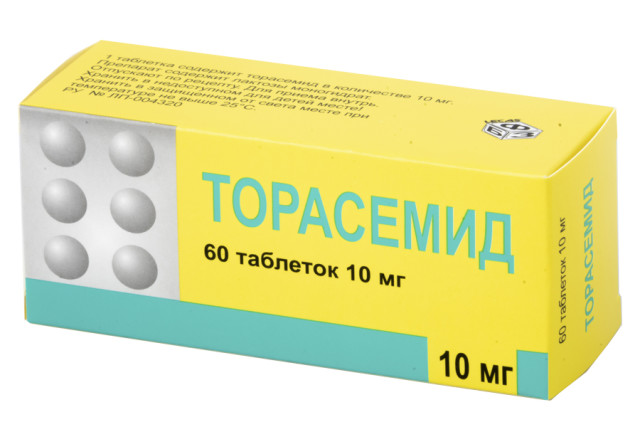 Торасемид таблетки 10мг №60 БФЗ купить в Москве по цене от 315 рублей