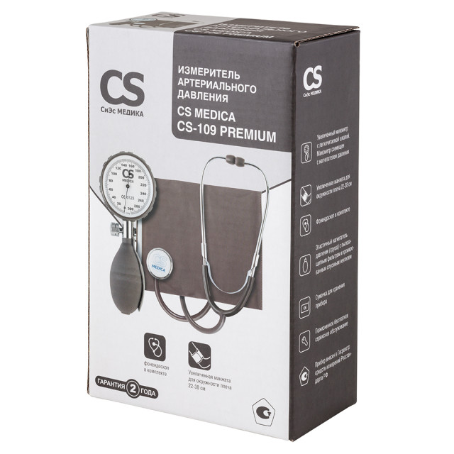 Изображение товара СиЭс Медика тонометр механический CS-109 Премиум