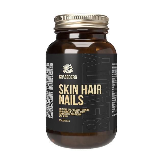 Изображение товара Грассберг Кожа Волосы Ногти капсулы для здоровья красоты 120 шт