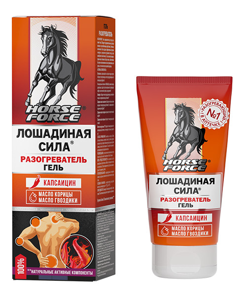 Изображение товара Лошадиная сила гель разогреватель 125мл