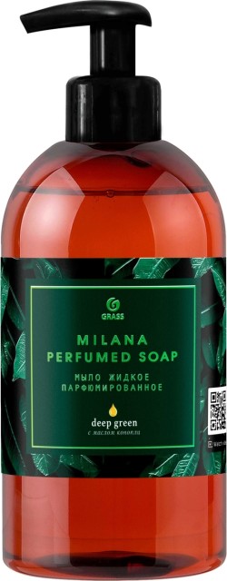 Изображение товара Милана мыло жидкое парфюм. Грин Дип 300мл