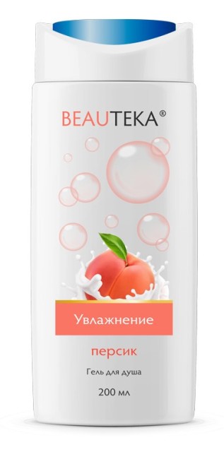 Изображение товара Гель для душа Увлажнение 200мл Бьютека
