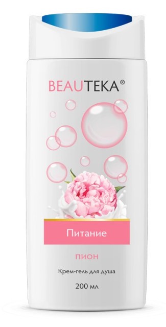 Изображение товара Крем-гель для душа Питание 200мл Бьютека