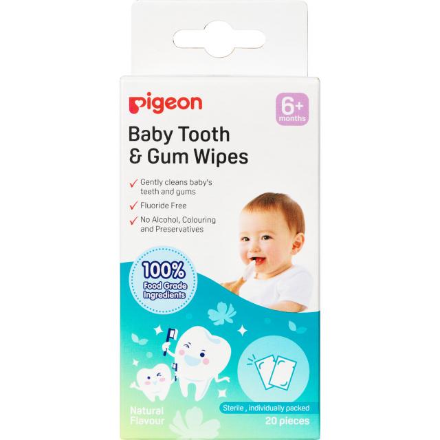 Изображение товара Пиджен салфетки для чистки молочных зубов №20 - безопасность и забота