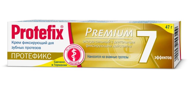 Протефикс крем для фиксации зубных протезов премиум 40мл купить в Москве по цене от 374 рублей