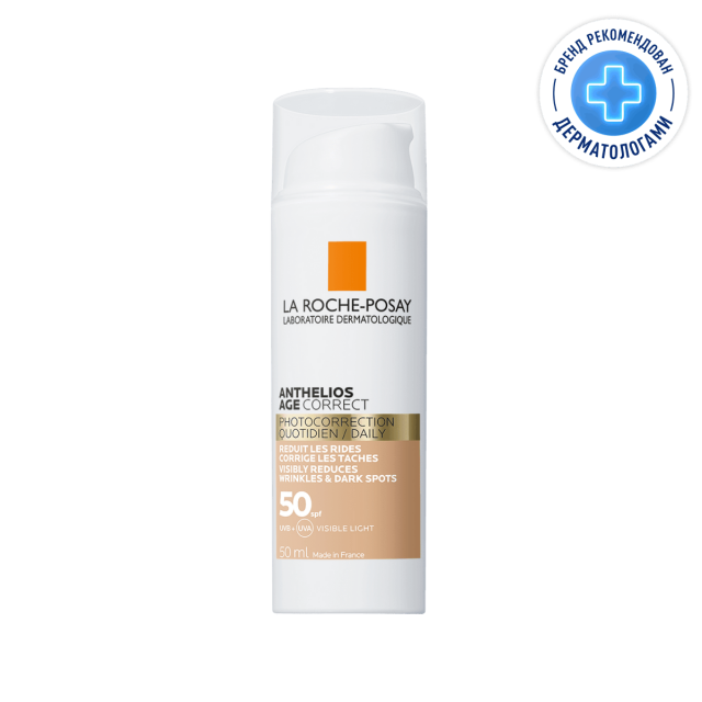 Изображение товара Ля рош позе Антгелиос СС крем для лица антивозрастной SPF50/PPD19 50мл