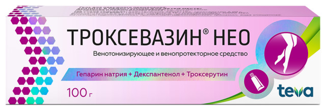 Изображение товара Троксевазин Нео гель 100г