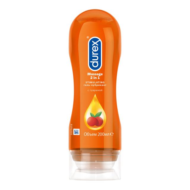Изображение товара Дюрекс гель-смазка Play мassage Stimulating 2в1 200мл