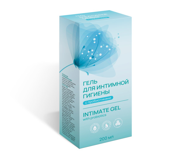Изображение товара Гель для интимной гигиены пробиотики 200мл Бьютека