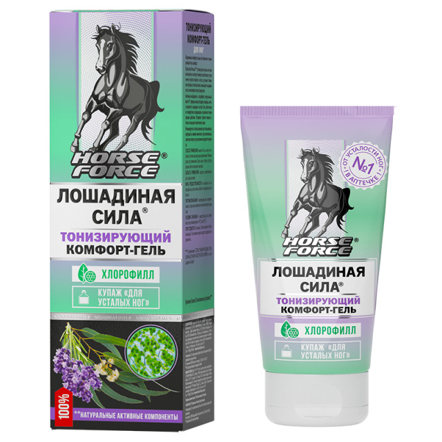 Изображение товара Лошадиная сила гель-комфорт для ног тонизирующий 125мл