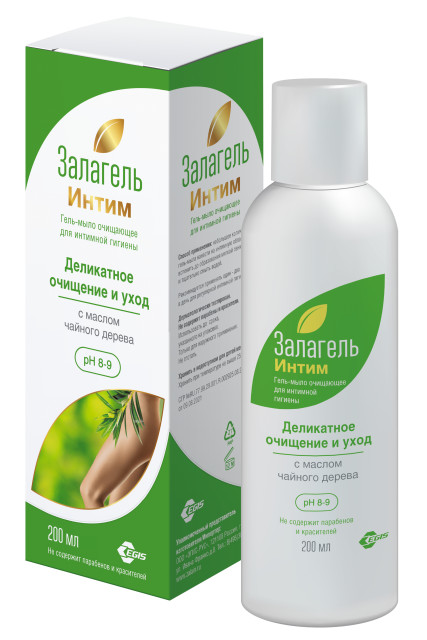 Изображение товара Залагель Интим гель-мыло для интимной гигиены 200мл