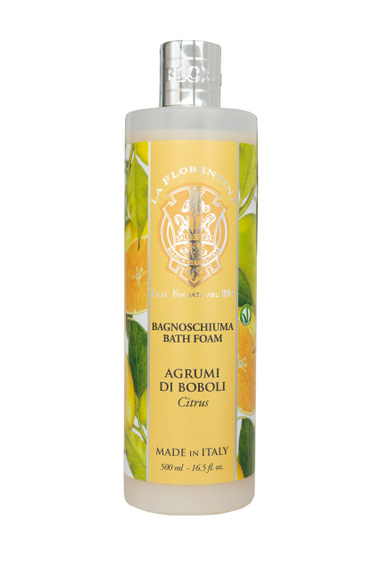 Изображение товара Ла Флорентина пена для ванны Цитрус 500мл натуральный аромат и бережное очищение