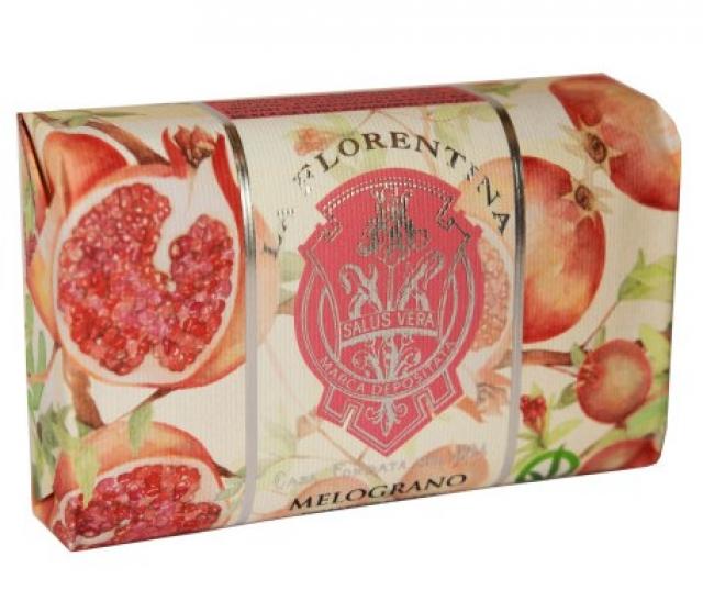 Изображение товара Натуральное итальянское мыло Гранат 200г с оливковым маслом и маслом Ши