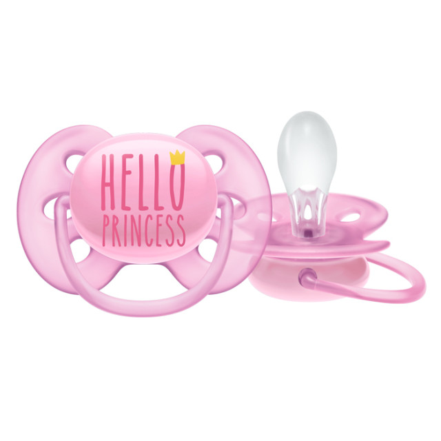 Изображение товара Philips Avent пустышка Ultra Soft SCF529/01 для девочек 6-18 месяцев