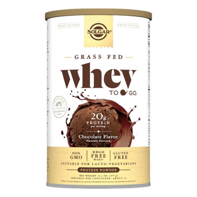 Изображение товара Солгар Вэй Ту Гоу белковая сыворотка шоколад 377г с высоким содержанием белка