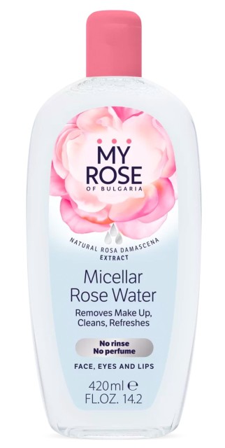 Изображение товара Мицеллярная розовая вода MY ROSE OF BULGARIA 420 мл для всех типов кожи
