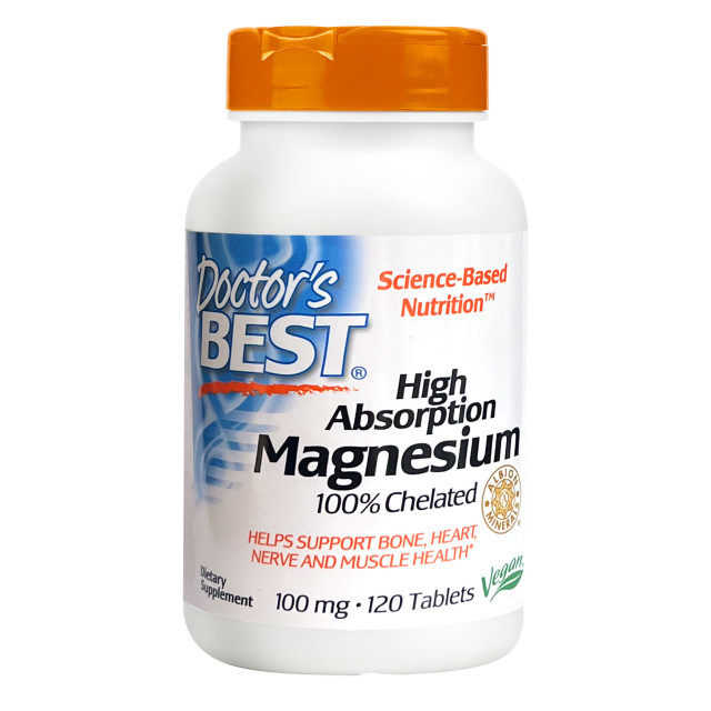 Изображение товара Докторс Бэст Хелат Магния таблетки 100мг №120