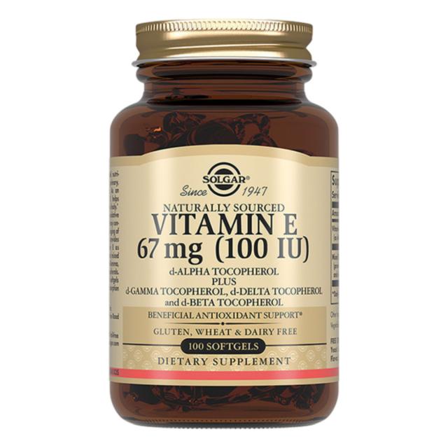 Изображение товара Солгар Витамин Е капсулы 100МЕ №100