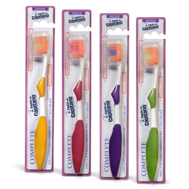 Изображение товара Паста дель Капитано зубная щетка Комплексный уход жесткая
