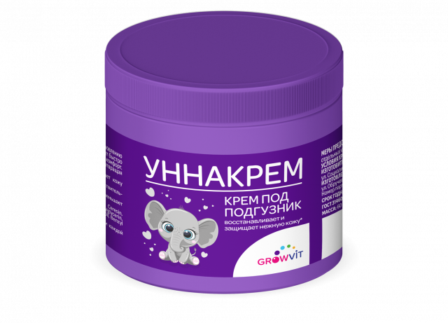 Изображение товара Уннакрем крем под подгузник 60г от Гроувит для чувствительной кожи