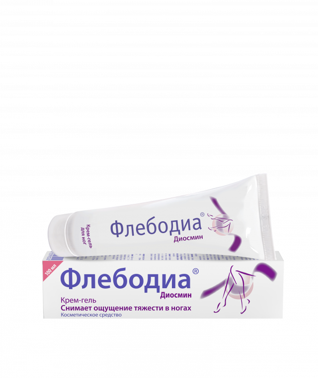 Изображение товара Флебодиа крем-гель 100мл для снятия тяжести в ногах