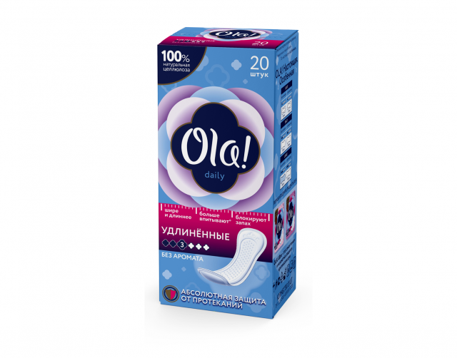 Изображение товара Ола прокладки ежедневные дейли ладж №20