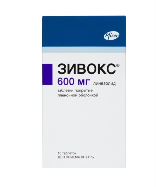 Изображение товара Зивокс таблетки 600мг №10