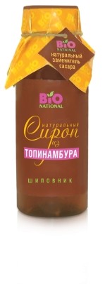 Изображение товара Натуральный сироп из топинамбура BIO NATIONAL 250 мл для иммунитета и сахара