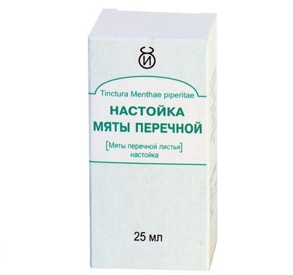 Изображение товара Настойка мяты перечной 25 мл - спазмолитическое средство